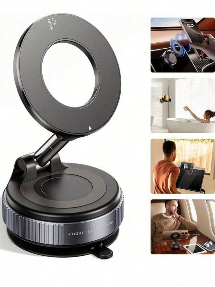 Support magnétique pliable pour téléphone