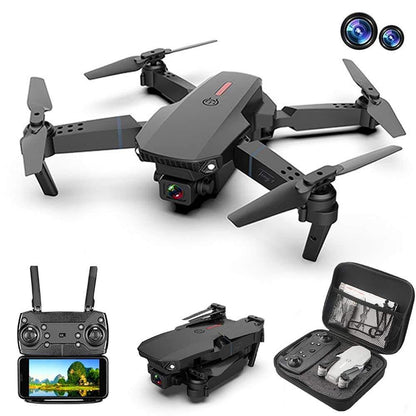 Drone pliable E88 Pro 4K - Caméra Ultra HD